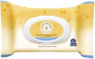 👶 unscented natural baby wipes for sensitive skin with aloe and vitamin e - 72 wipes by burts bees baby logo