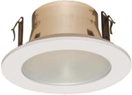 ⚡ white voltage recessed lighting with frosted inches logo