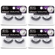 🔥 ardell mega volume lash 251: get dramatic volume with multi-layered false lashes & curl technology - 4 pairs logo