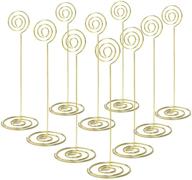 🎉 jofefe gold place card holders - 10pcs 8.6" tall table number holders for wedding, office, and events logo