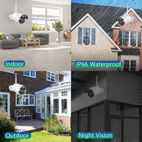 img 1 attached to Wireless 1080P NexTrend Camera Security System: 8 Outdoor Cameras with Night Vision and 2TB Hard Drive