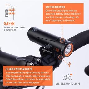 img 2 attached to 💡 Enhance your Road or Trail Visibility with the Light & Motion Vis 500 - A Powerful 500 Lumens Solution for Optimal Safety during Day and Night. Durable, Lightweight, and Reliable, with Added Value.