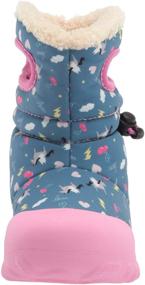 img 3 attached to BOGS Unisex-Child B-moc Snow Boot Rain - Weatherproof Youth Boot for Boys and Girls