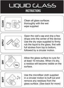 img 1 attached to Жидкое стекло для защиты экрана смартфонов, планшетов и умных часов - универсальное покрытие для до 4 устройств.