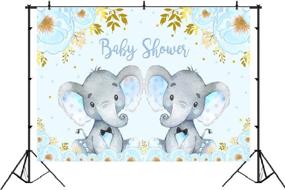 img 3 attached to Elephant Photography Backdrop Background Decorations