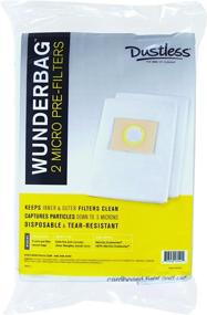 img 2 attached to Wunderbag Universal High Capacity Pre-Filters for Wet Dry Vacuums, 2 Pack - Maximize Cleaning Efficiency and Extend Vacuum Life!