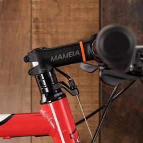 img 1 attached to Satori Mamba Bike Stem - 7° Professional Level 3D Forged Alloy Road/Mountain 🚲 Bike Lightweight Handlebar Stem | 31.8mm Clamp - Compatible with 1-1/8 Steerer Tube Fork