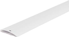 img 3 attached to 🔽 DALIX 82.5 x 3.5 Curved Smooth White PVC Vertical Blind Replacement Slats (10-Pack)