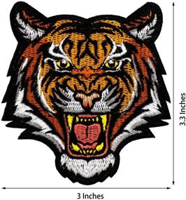 img 3 attached to Introducing Roaring Tiger Tactical Patches: Hook and Loop for Backpacks, Caps, Hats, Jackets, Pants, Military Army Uniform Morale Emblems