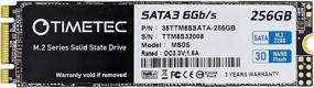img 4 attached to 💥 Высокопроизводительный SSD Timetec 256 ГБ | 3D NAND TLC | SATA III 6Gb/s M.2 2280 | Скорость чтения до 550 МБ/с | Кэш SLC | Идеально подходит для ПК, ноутбука и настольного компьютера.