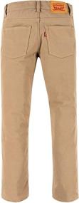 img 1 attached to 👖 Levi's Boys' 512 Slim Fit Taper Chino Pants for Young Kids