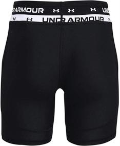 img 1 attached to 👧 Средняя одежда для девочек - Шорты Under Armour HeatGear для улучшения производительности