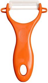 img 3 attached to 🥕 Ceramic Y Peeler Set - Perfect for Carrots, Potatoes, and More! Sharp and Non-Slip Handle – Ideal Kitchen Peeler