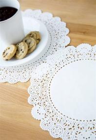 img 1 attached to Fox Run 7373 Paper Lace Doilies, 10-Inch, Pack of 12: Elegant Décor for Special Occasions
