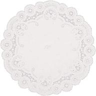 fox run 7373 paper lace doilies, 10-inch, pack of 12: elegant décor for special occasions логотип