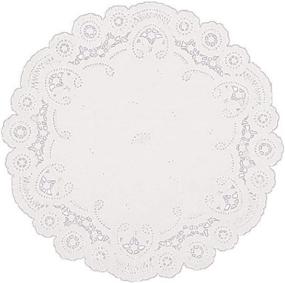 img 2 attached to Fox Run 7373 Paper Lace Doilies, 10-Inch, Pack of 12: Elegant Décor for Special Occasions