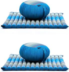 img 4 attached to Leewadee Pack Meditation Cushion Set