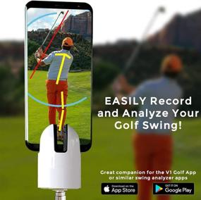 img 4 attached to 🏌️ Enhance Your Golf Swing with the StayblCam Golf Swing Analyzer, Recording Holder, and Stabilizer Kit