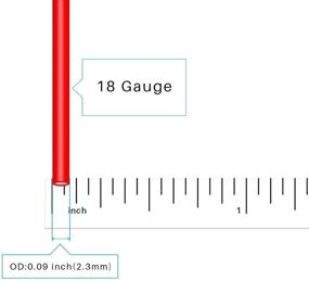 img 2 attached to BNTECHGO 18 Gauge Silicone Wire Spool 500 Ft Red Flexible 18 AWG Stranded Tinned Copper Wire