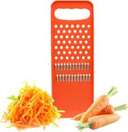 🥕 authentic korean carrot grater salad with orange twist + russian ukrainian grater slicer recipe logo