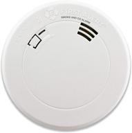 10-year battery talking smoke and carbon monoxide alarm: first alert brk prc710v - white logo
