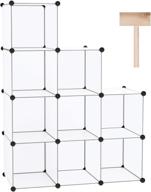 ahome storage organizer bookcase translucent logo