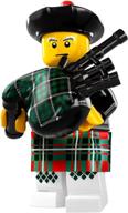 lego minifigures bagpiper collection: immersive highland serenade! logo