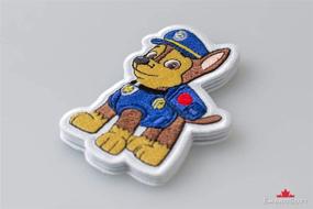 img 2 attached to 🐾 PAW Patrol Chase Character Iron On Patch (2.7 Inches x 3.9 Inches)