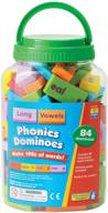 🔠 enhance phonics skills with educational insights phonics dominoes vowels logo