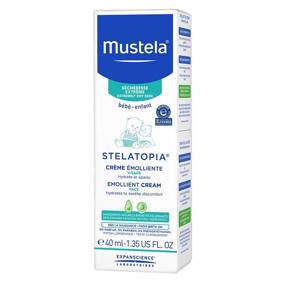 img 3 attached to 👶 Stelatopia Emollient Baby Face Cream by Mustela - Moisturizer for Eczema-Prone Skin with Avocado & Sunflower Oil - Fragrance-Free - 1.35 fl. oz.