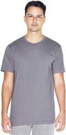 men's american apparel crewneck sleeve t-shirt for t-shirts & tanks - clothing logo