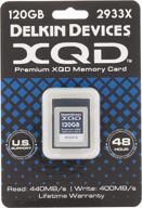 карта памяти delkin premium memory card 120 гб логотип