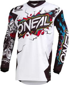 img 1 attached to O'Neal Men's 🚴 Element Villain Cycling Jersey