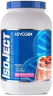 🍓 evogen isoject premium whey isolate with enzymes strawberry smoothie - 28 servings logo