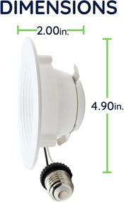 img 3 attached to 🔆 Enhance Your Space with Four Bros 4-Inch LED Recessed Downlight: Superior Lighting Solution