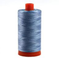 aurifil quilting thread 50wt: perfect for stonewashed denim projects logo