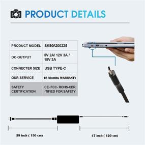 img 2 attached to Charger Adapter Chromebook CP311 CP315