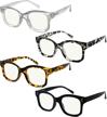 eyekepper 4 pack progressive readers women vision care for reading glasses logo