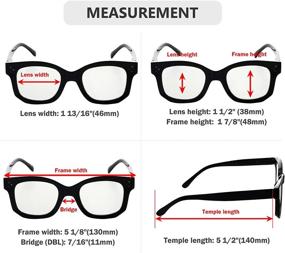 img 3 attached to Eyekepper 4 Pack Progressive Readers Women Vision Care for Reading Glasses
