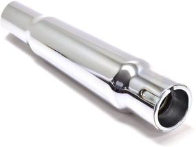 img 3 attached to 🏍️ Улучшите свою поездку с помощью глушителя Emgo Muffler Slash Cut 80-45700