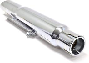img 2 attached to 🏍️ Улучшите свою поездку с помощью глушителя Emgo Muffler Slash Cut 80-45700