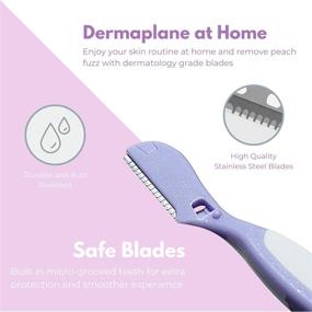 img 3 attached to 🪒 6-Pack Eyebrow Razor Trimmer Chaosss &amp; Multipurpose Exfoliating Shaver Dermaplaning Tool - Ideal for Women, Girls, and Men