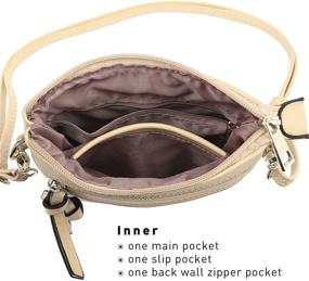 img 1 attached to Dasein Small Crossbody Bags Purple