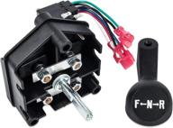 🏎️ wztepeng 101753005 48v heavy duty micro forward reverse switch assembly with handle - compatible with 1996-up golf cart club car ds logo