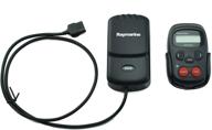 enhance your control: raymarine e15024 s100 wireless autopilot remote in gray logo