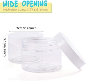 img 3 attached to PH PandaHall Wide Mouth Containers Cosmetic