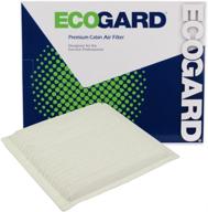 🚗 ecogard xc38222 premium cabin air filter: compatible with toyota highlander 2001-2007, lexus rx300 1999-2003, is300 2001-2005 logo