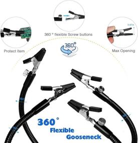 img 2 attached to Enhance Your Electronics Repairs with the Aweohtle Adjustable Magnifying Soldering Tool