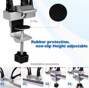 img 1 attached to Enhance Your Electronics Repairs with the Aweohtle Adjustable Magnifying Soldering Tool