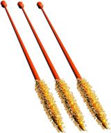🚿 3 pack refill of flexisnake drain weasel sink snake - 18 inch disposable hair clog remover wands - thin, flexible, and easy to use on most drains and grates - made in the usa логотип